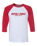 DEVILS POINT "666" BASEBALL SHIRT