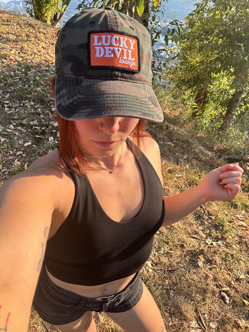 Lucky Devil Camo Dad Hat - Fall Edition