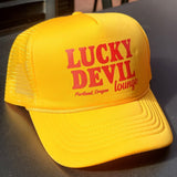 Lucky Devil Lounge Fall Trucker Hat