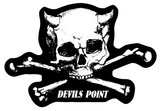 Devils Point Holographic Sticker